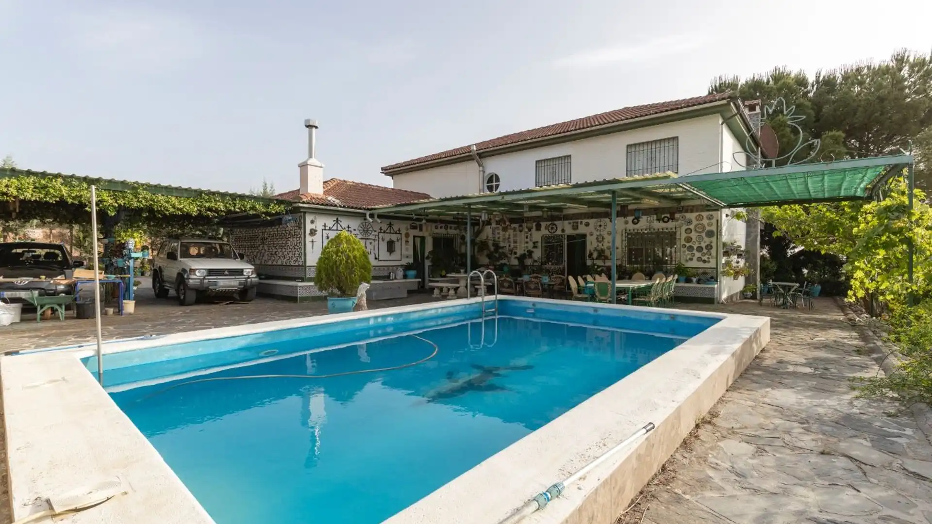 Swimming pool of Houses for sale in Víznar  with Private garden, Swimming Pool and Furnished
