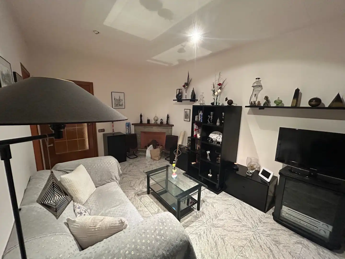 Sala d'estar de Àtic en venda en Barcelona amb Aire condicionat, Calefacció i Terrassa