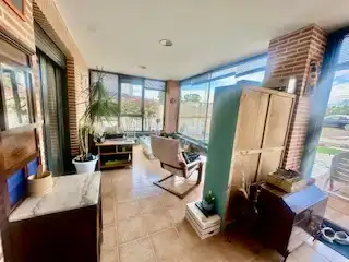 Balcony of Houses for rent in Villaquilambre  with Heating, Private garden and Parquet flooring