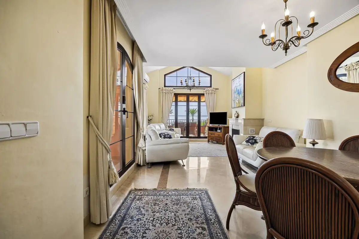 Living room of Attic for sale in Los Arqueros - Puerto del Almendro
