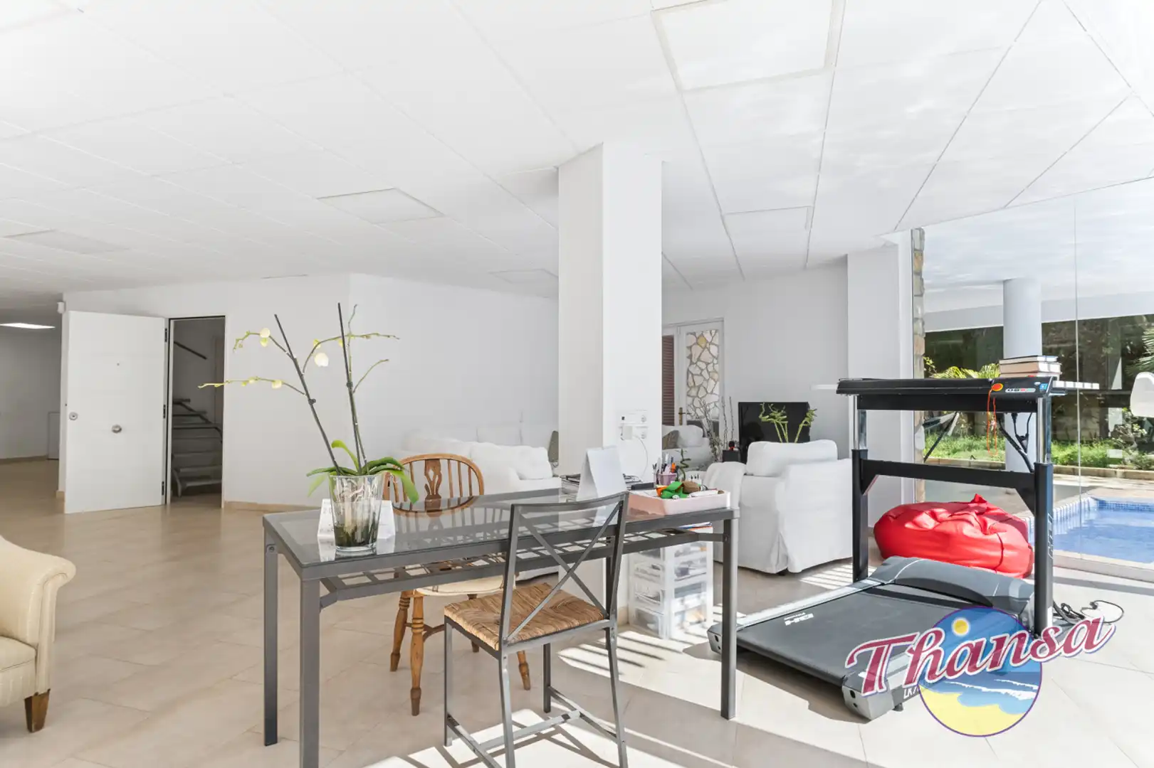 Sala de estar de Casa o chalet en venta en Alicante / Alacant con Aire acondicionado, Calefacción y Jardín privado