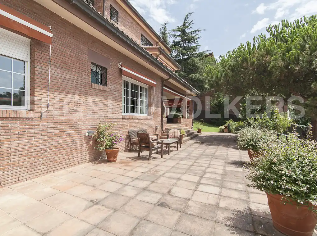 Terraza de Casa o chalet en venta en Barcelona con Aire acondicionado, Calefacción y Jardín privado