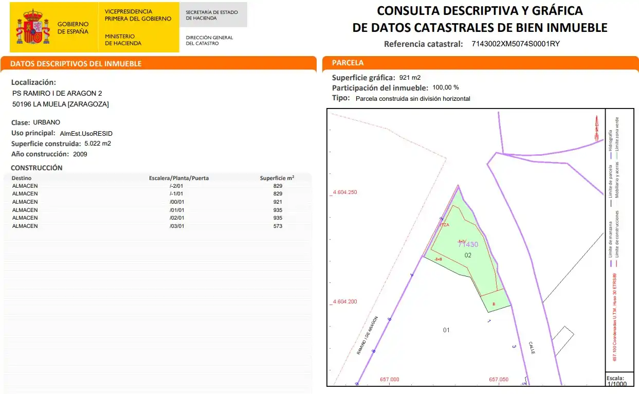 Edifici en venda a Agustina de Aragón, 2, La Muela