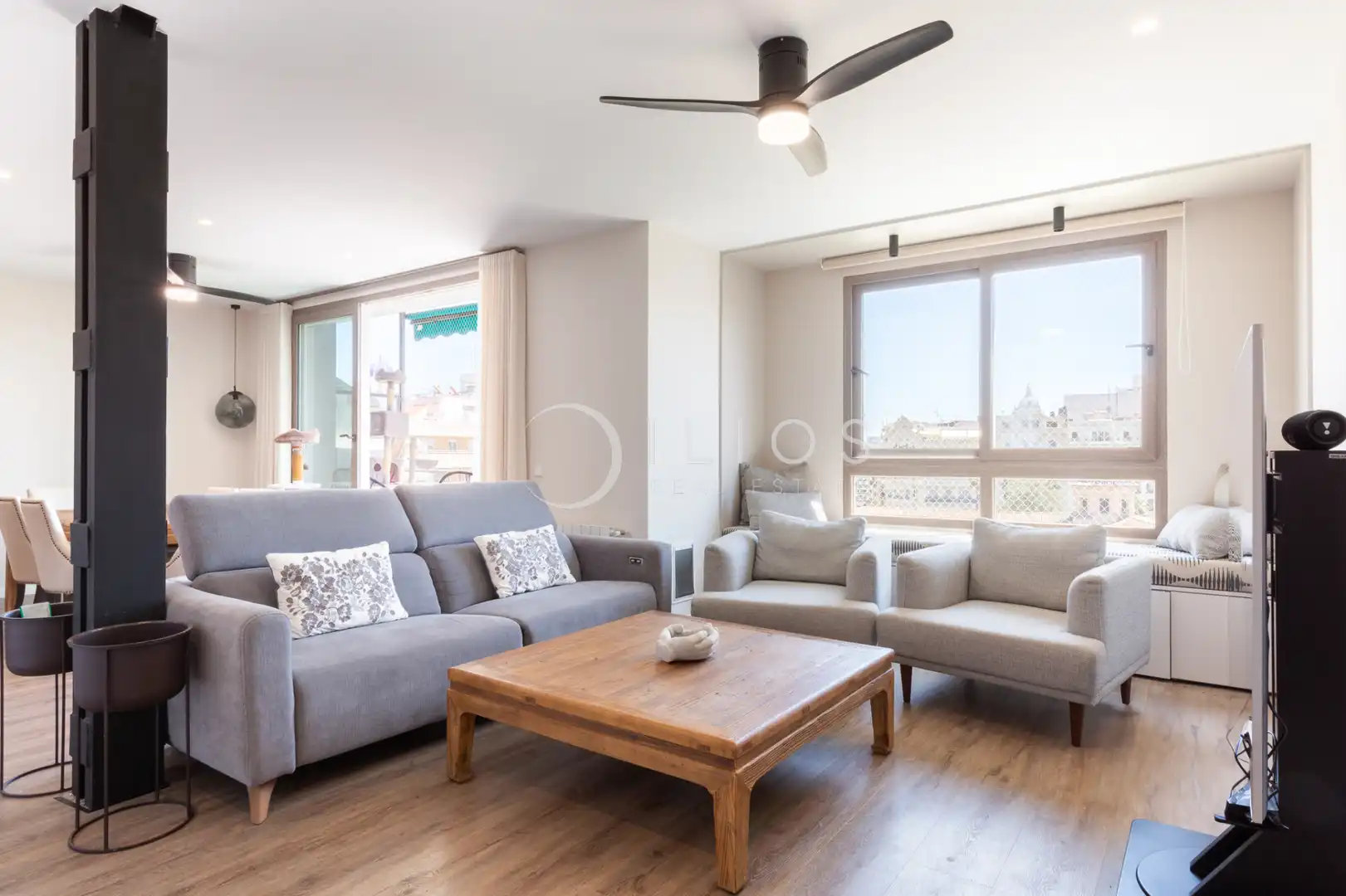 Sala de estar de Piso en venta en Valencia con Aire acondicionado, Calefacción y Terraza