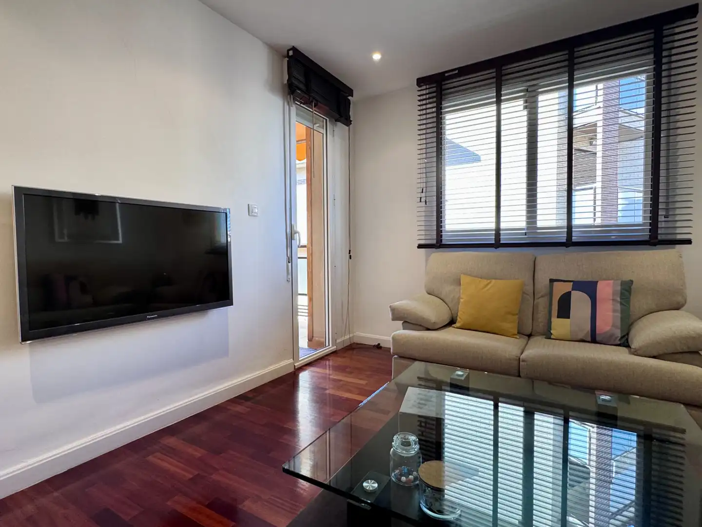 Sala d'estar de Pis en venda en Murcia amb Aire condicionat, Calefacció i Parquet