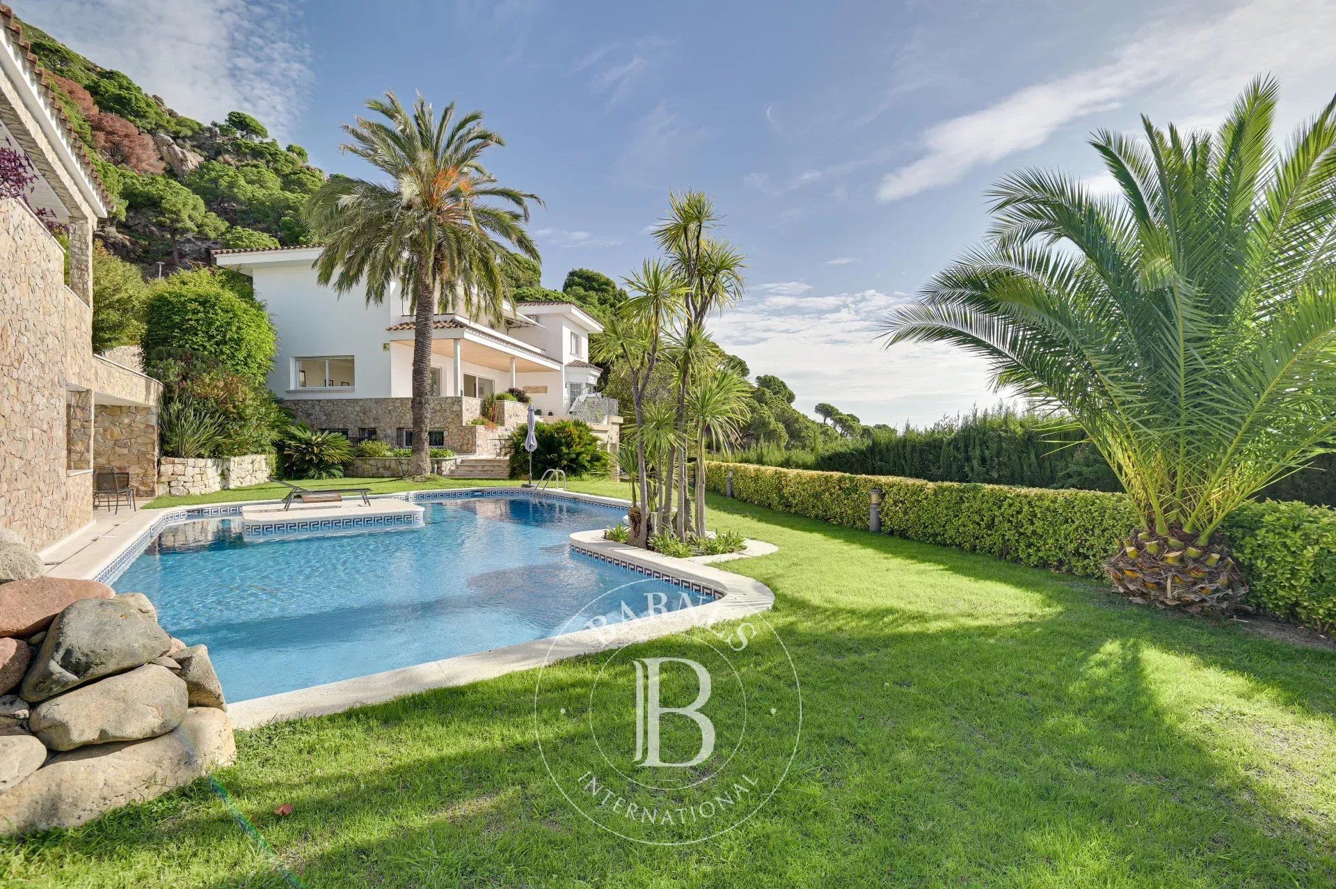 Jardí de Casa o xalet en venda en Cabrera de Mar amb Aire condicionat, Calefacció i Jardí privat