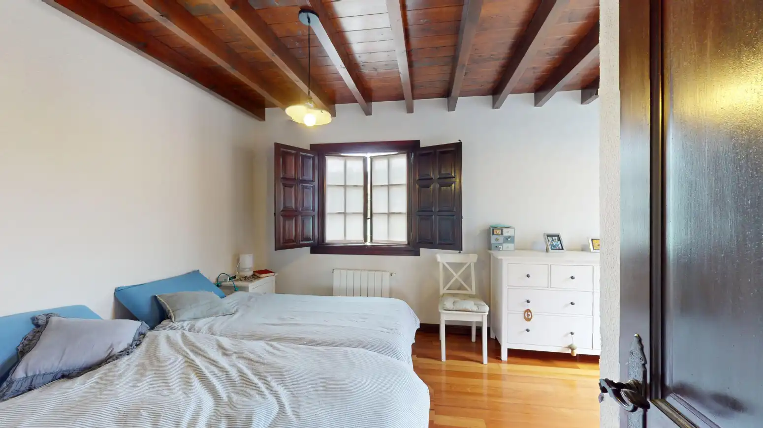 Dormitori de Casa adosada en venda en Piélagos amb Jardí privat i Parquet