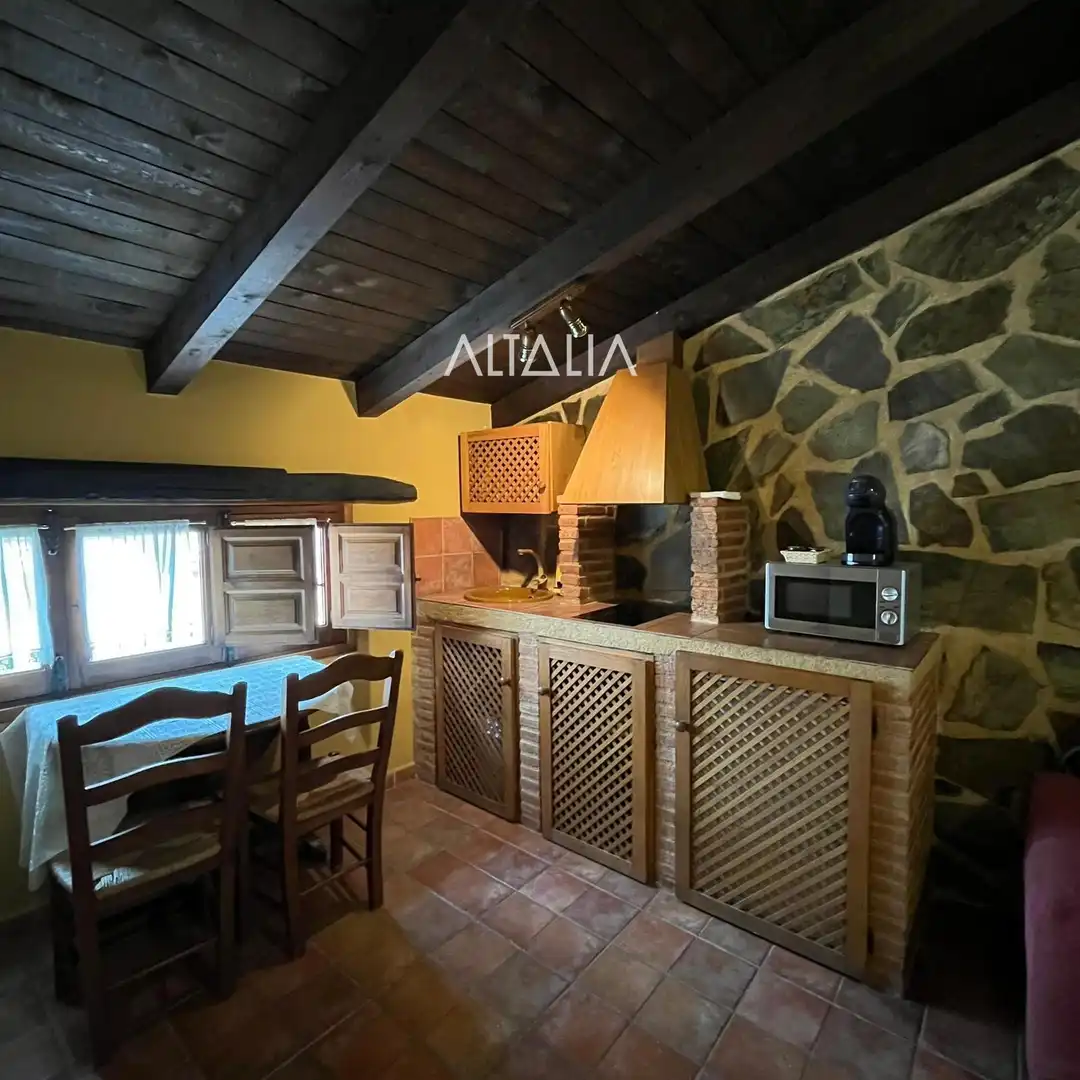 Cocina de Casa o chalet en venta en Villar de Olalla con Terraza y Amueblado