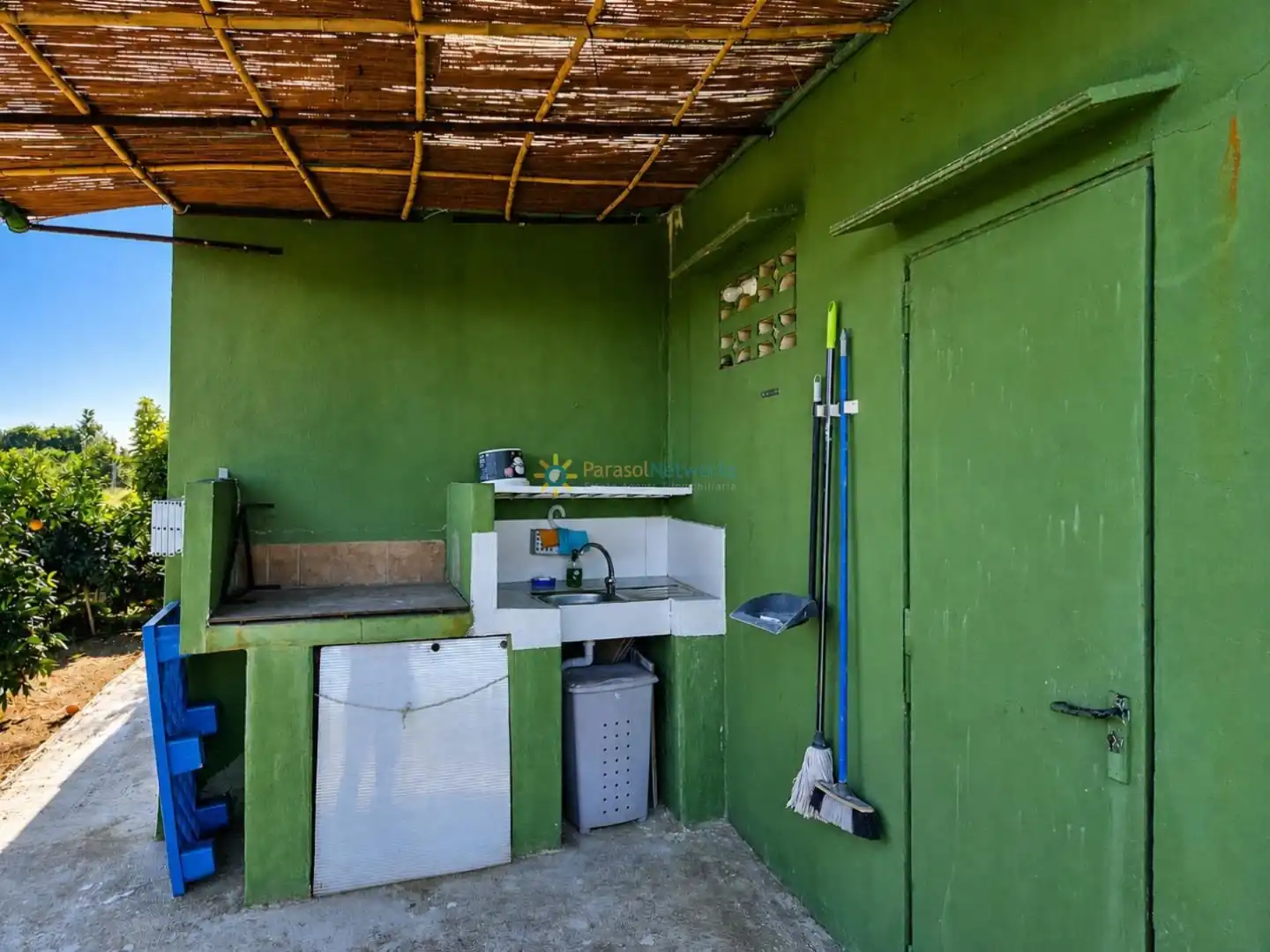 Cocina de Finca rústica en venta en Xeraco con Jardín privado, Terraza y Trastero
