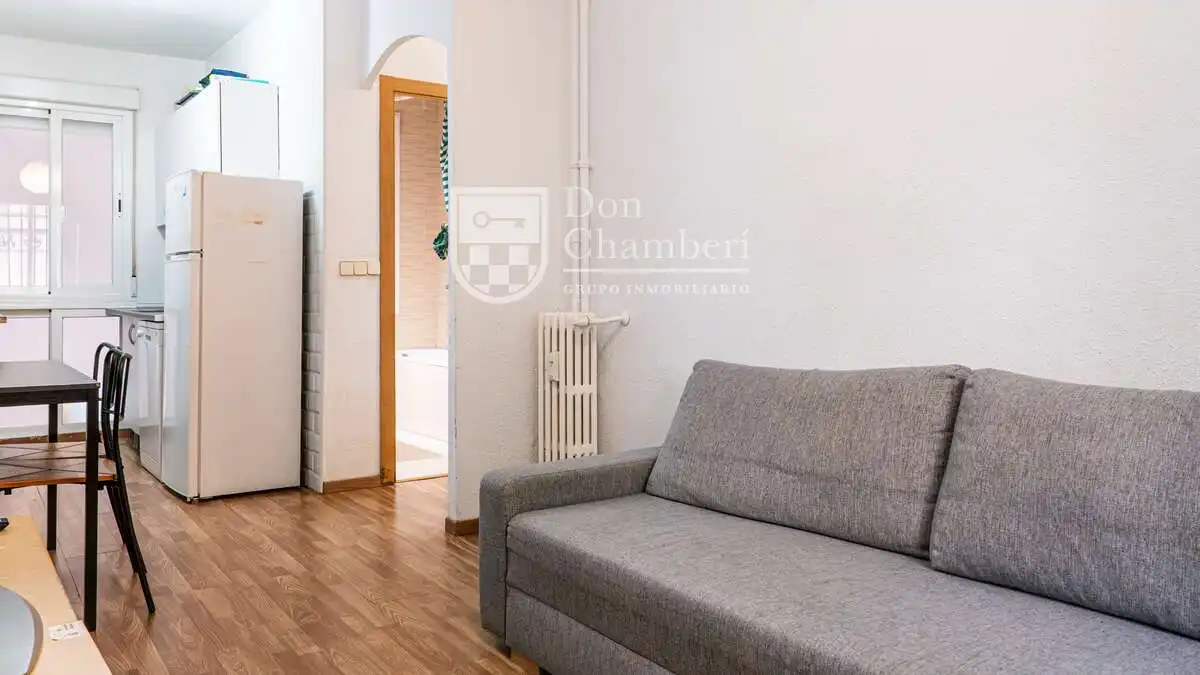 Sala de estar de Piso en venta en Madrid con Aire acondicionado, Calefacción y Amueblado