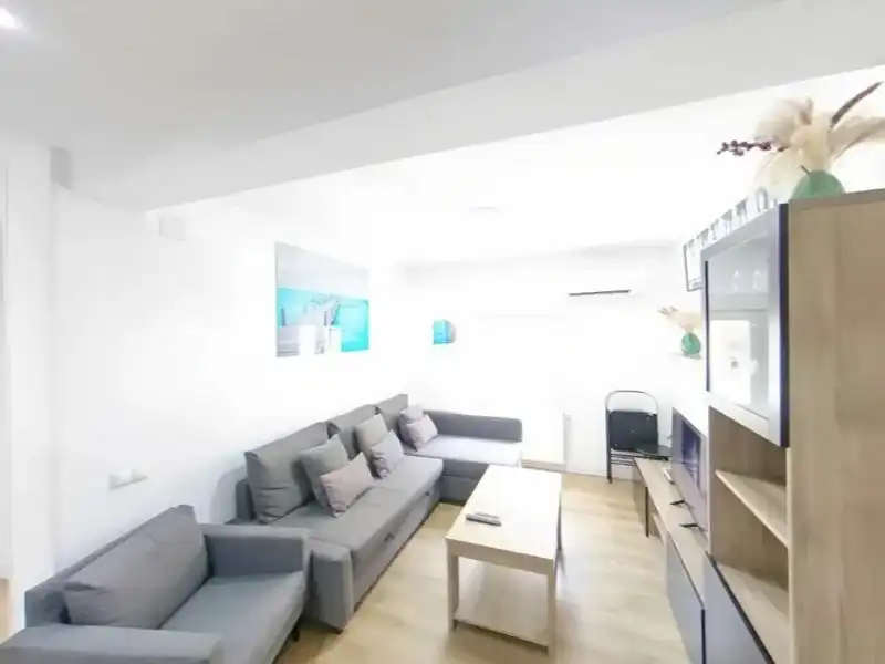 Wohnzimmer von Wohnung zur Miete in Salamanca Capital mit Klimaanlage