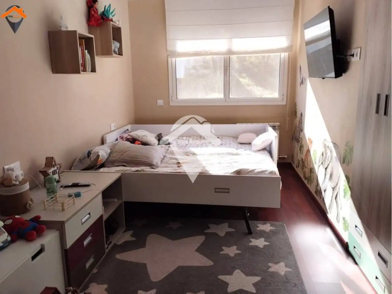 Dormitori de Casa o xalet en venda en Sant Quirze del Vallès amb Aire condicionat, Calefacció i Jardí privat