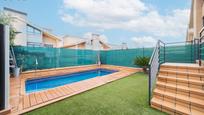 Swimming pool of Single-family semi-detached for sale in Arroyomolinos (Madrid)  with Air Conditioner, Heating and Private garden