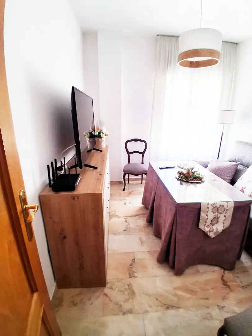 Living room of Apartments for rent in Granada  with Air Conditioner, Furnished and Oven