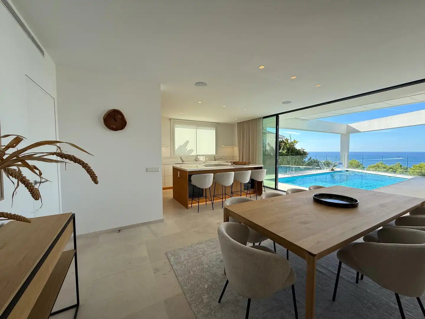 Dining room of Houses for sale in Calvià  with Air Conditioner, Heating and Private garden