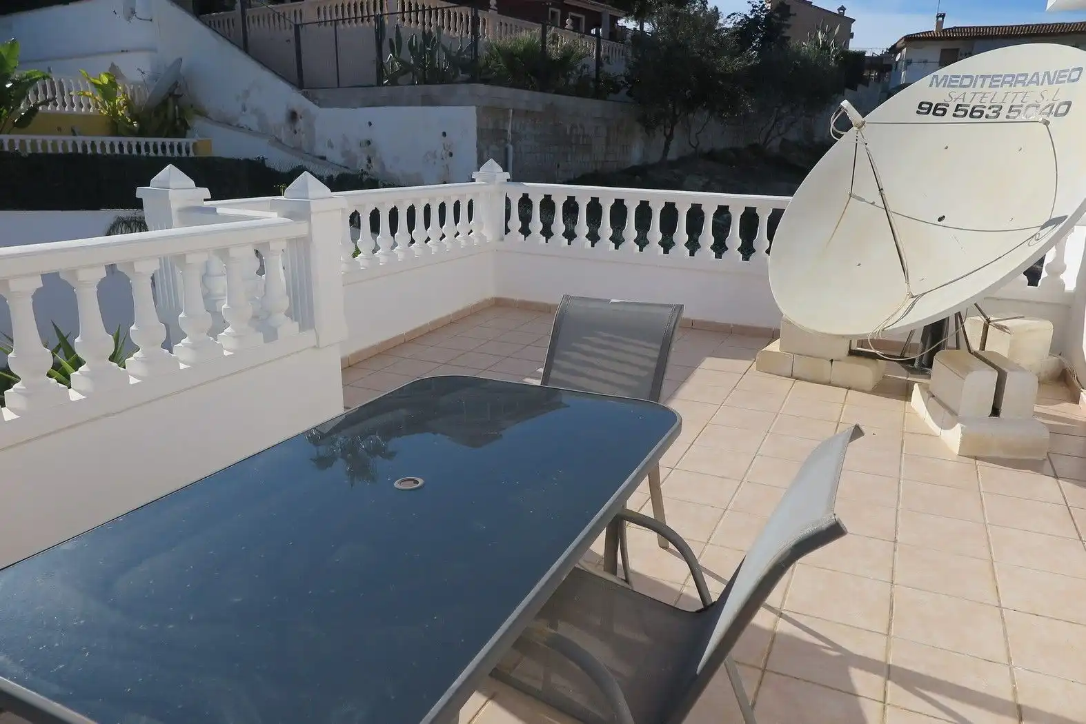 Terrassa de Casa o xalet en venda en El Campello amb Aire condicionat, Jardí privat i Terrassa