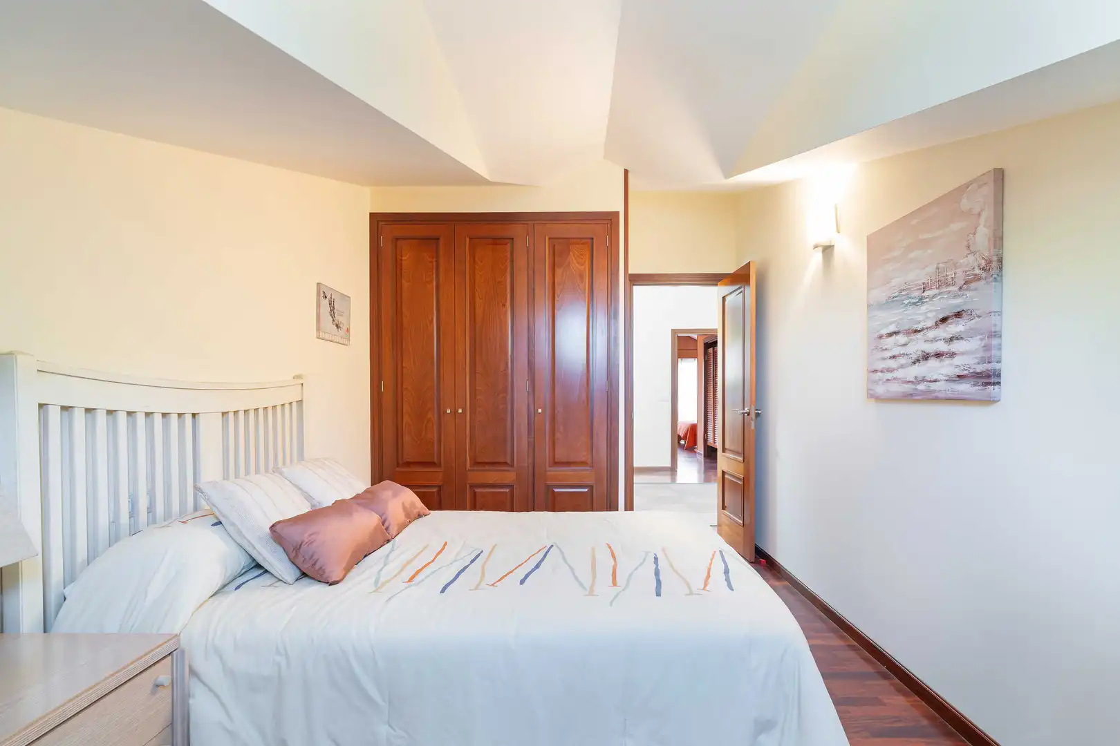 Dormitori de Casa o xalet en venda en Sada (A Coruña) amb Calefacció, Jardí privat i Terrassa