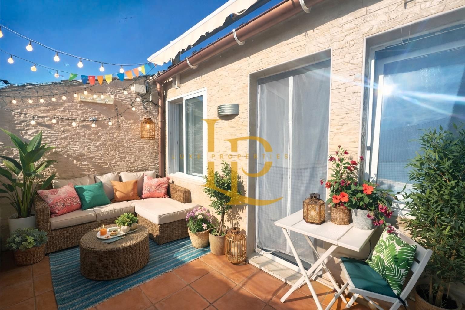 Terrace of Single-family semi-detached for sale in Rubí  with Air Conditioner, Heating and Terrace