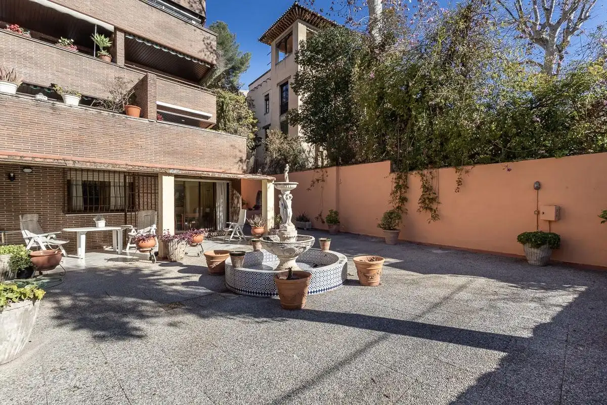 Terrace of Flat for sale in Granada  with Private garden, Storage room and Community pool