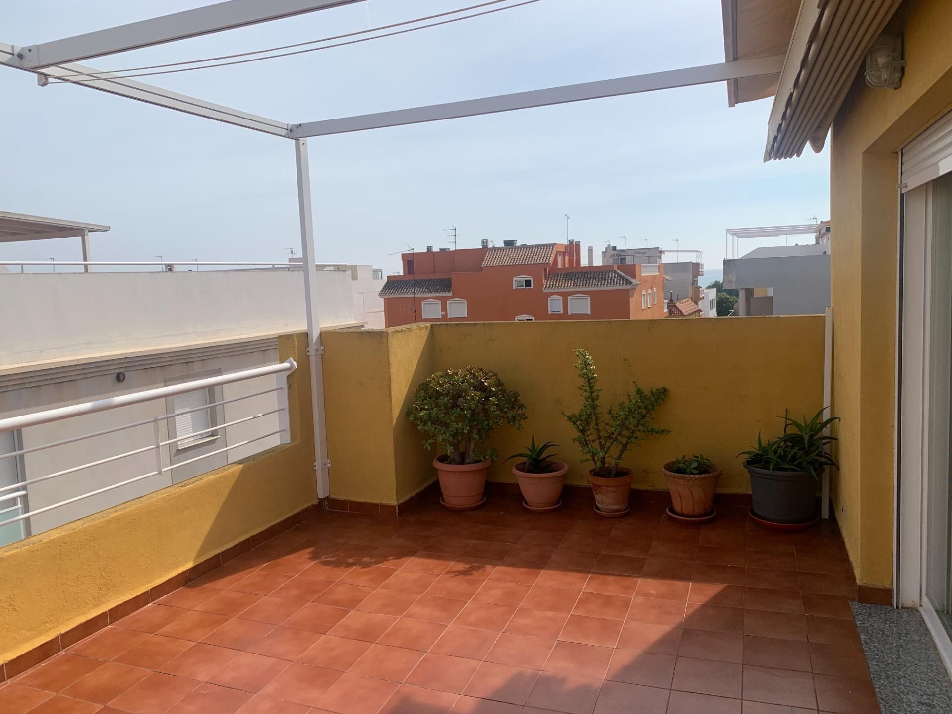 Terrace of Attic for sale in Chilches / Xilxes  with Air Conditioner, Heating and Terrace