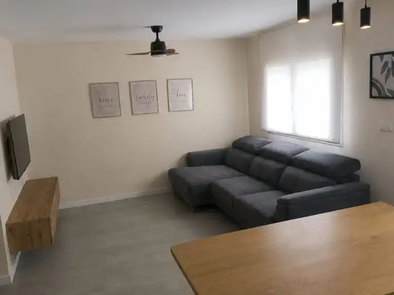 Living room of Flat for sale in Agullana  with Private garden and Parquet flooring