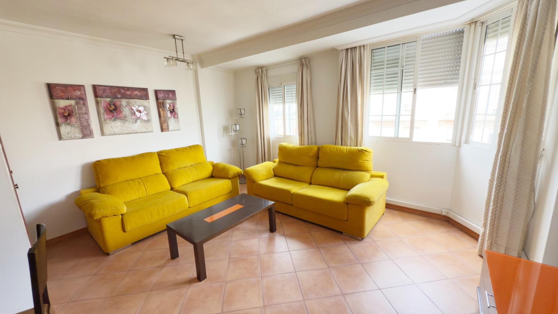 Sala d'estar de Pis en venda en  Huelva Capital amb Aire condicionat