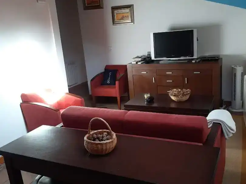 Living room of Flat for sale in La Garganta   with Air Conditioner and Furnished