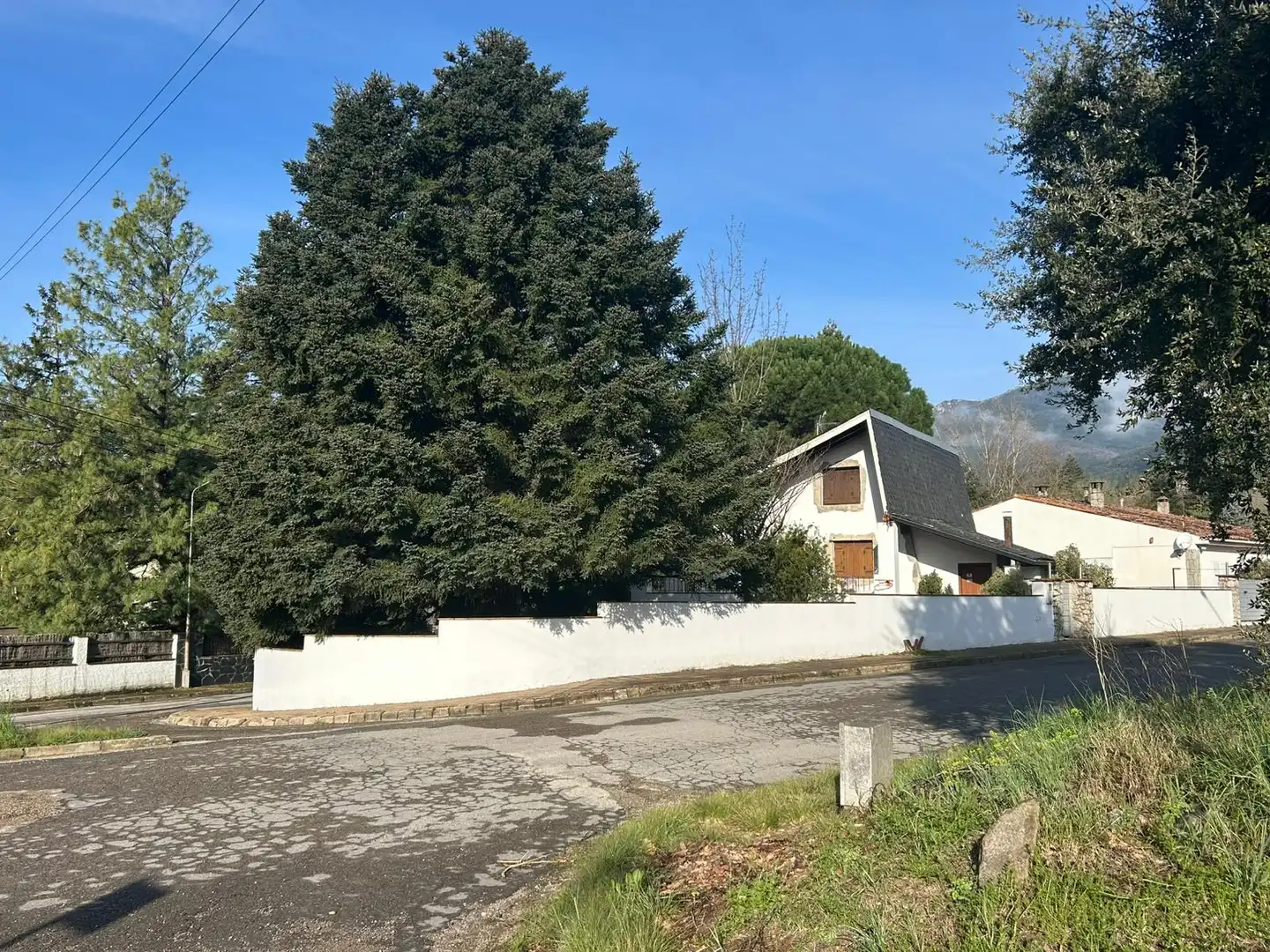 Exterior view of Houses for sale in Maçanet de Cabrenys  with Private garden, Swimming Pool and Furnished