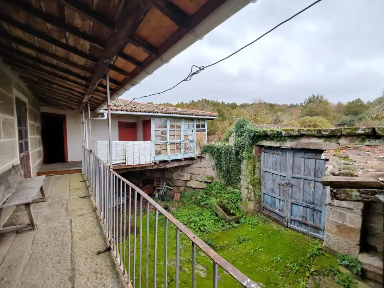 Terrace of Country homes for sale in A Merca    with Private garden and Balcony