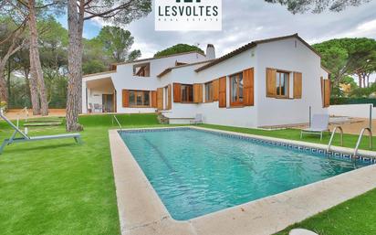 Exterior view of House or chalet for sale in Palafrugell  with Terrace and Swimming Pool