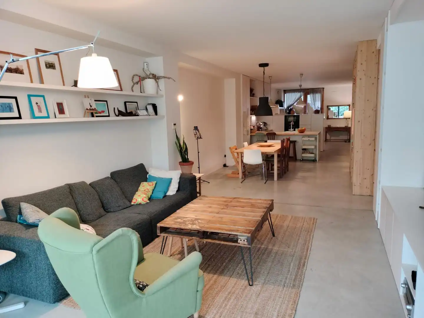 Sala d'estar de Pis en venda en Sabadell amb Calefacció, Traster i Forn