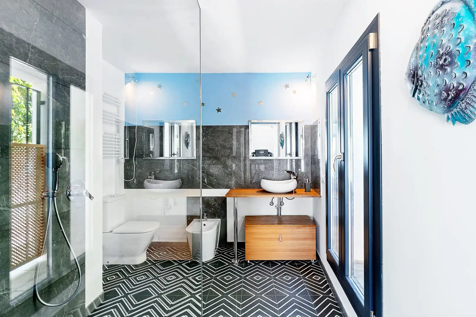 Baño de Casa o chalet en venta en Granada con Aire acondicionado, Calefacción y Jardín privado