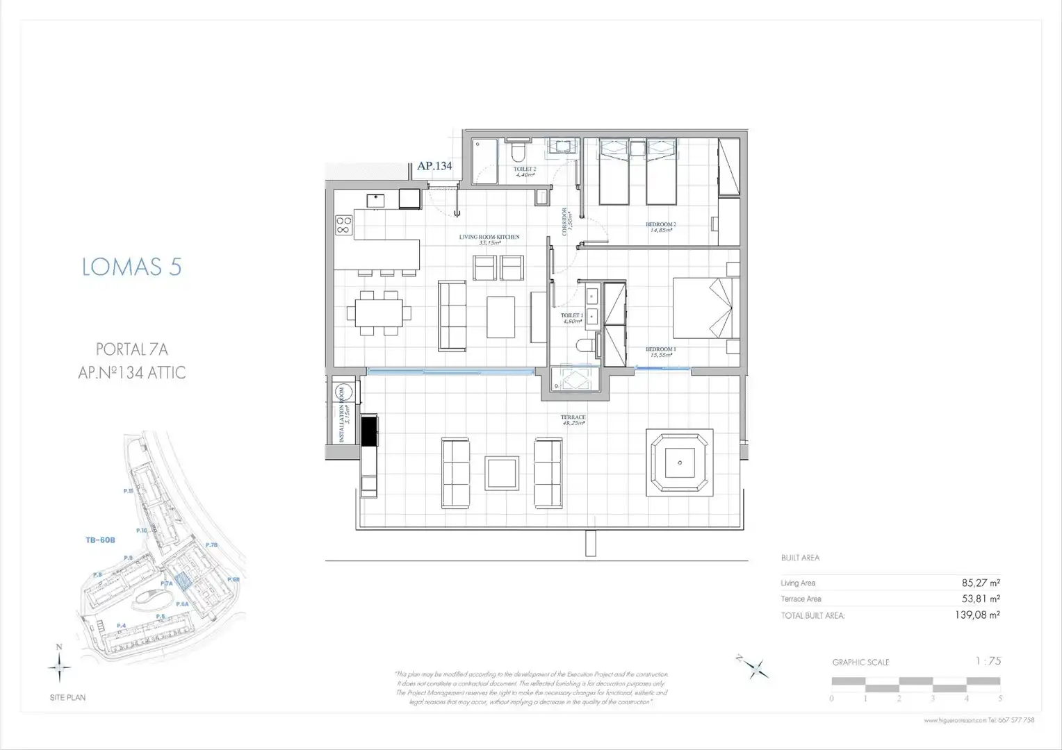 Penthouse mit Pool zum Verkauf in El Higuerón, imagen 18