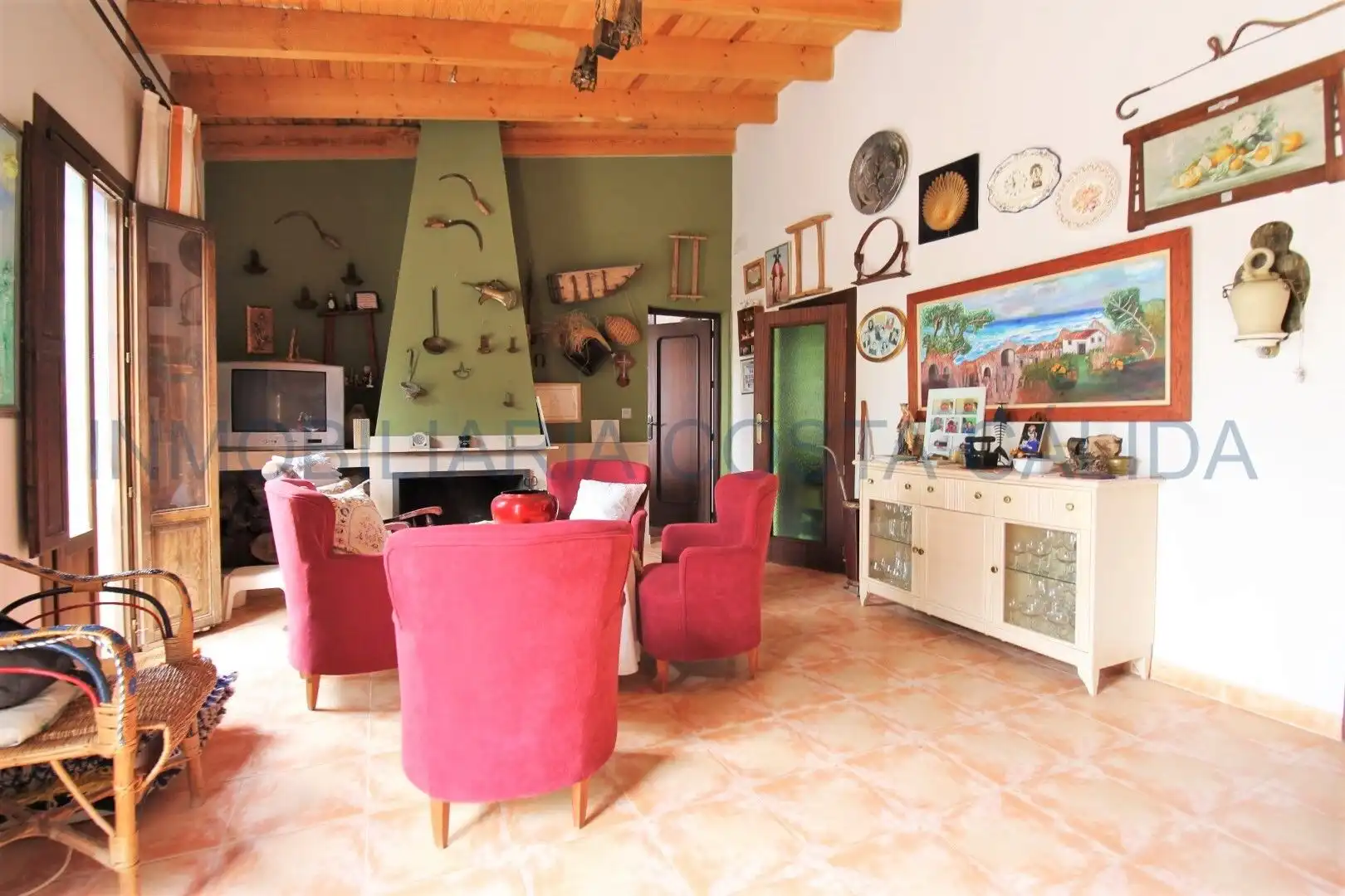Cuina de Finca rústica en venda en Puerto Lumbreras amb Calefacció, Jardí privat i Terrassa