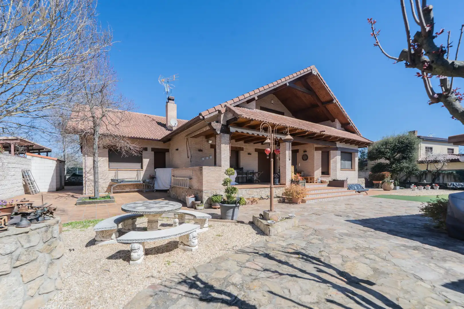 Vista exterior de Casa o xalet en venda en Soto del Real amb Calefacció, Jardí privat i Traster
