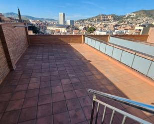 Terrace of Flat to rent in Santa Coloma de Gramenet  with Air Conditioner, Heating and Terrace