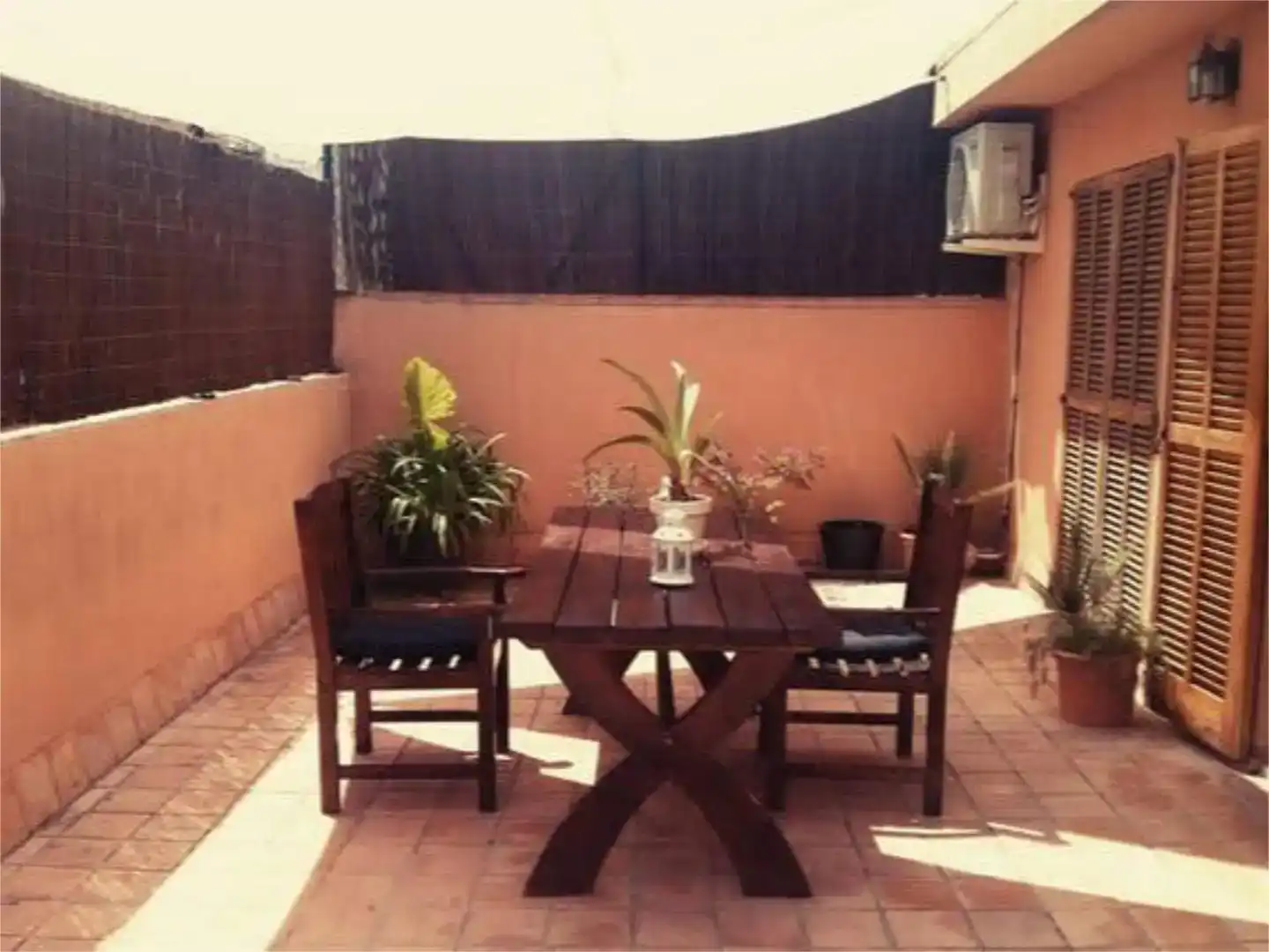 Terrasse von Wohnung zur Miete in  Palma de Mallorca mit Klimaanlage
