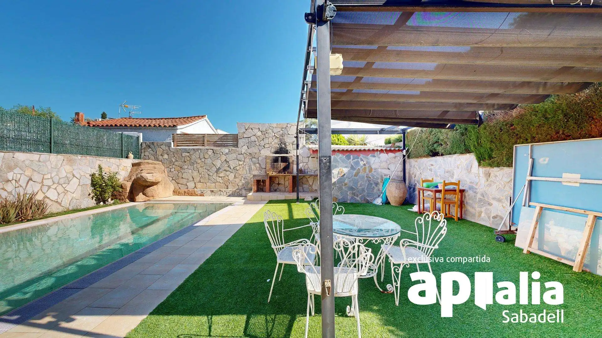 Terrasse von Haus oder Chalet zum Verkauf in Barberà del Vallès mit Heizung, Privatgarten und Parkett