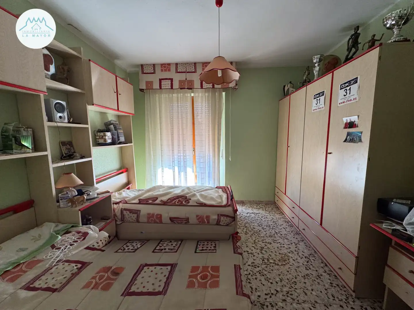 Bedroom of Houses for sale in Carrión de Calatrava  with Air Conditioner, Terrace and Furnished