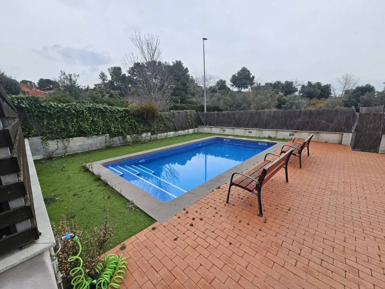 Schwimmbecken von Maisonette zum Verkauf in Viladecavalls mit Klimaanlage, Heizung und Terrasse