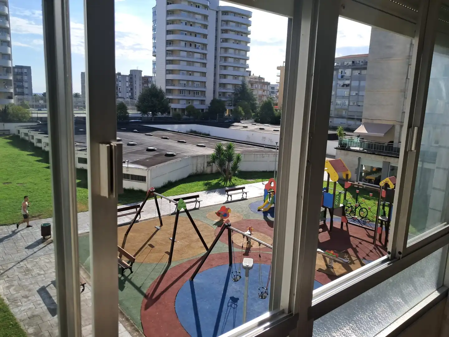 Terrace of Flat for sale in Laredo  with Heating, Furnished and Washing machine