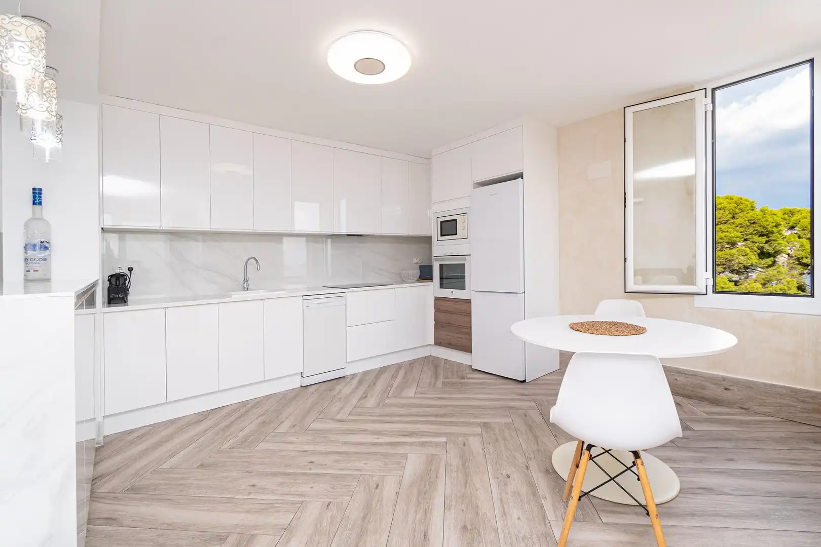 Kitchen of Attic for rent in Calvià  with Air Conditioner, Terrace and Balcony