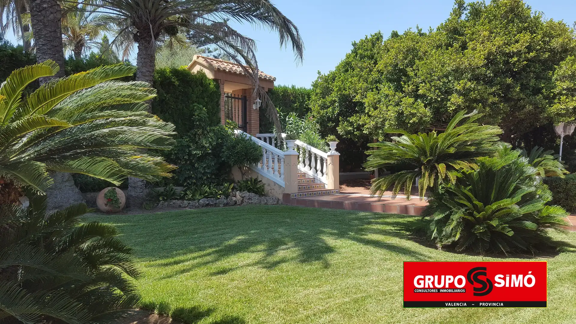 Jardín de Casa o chalet en venta en Picassent con Aire acondicionado, Calefacción y Jardín privado