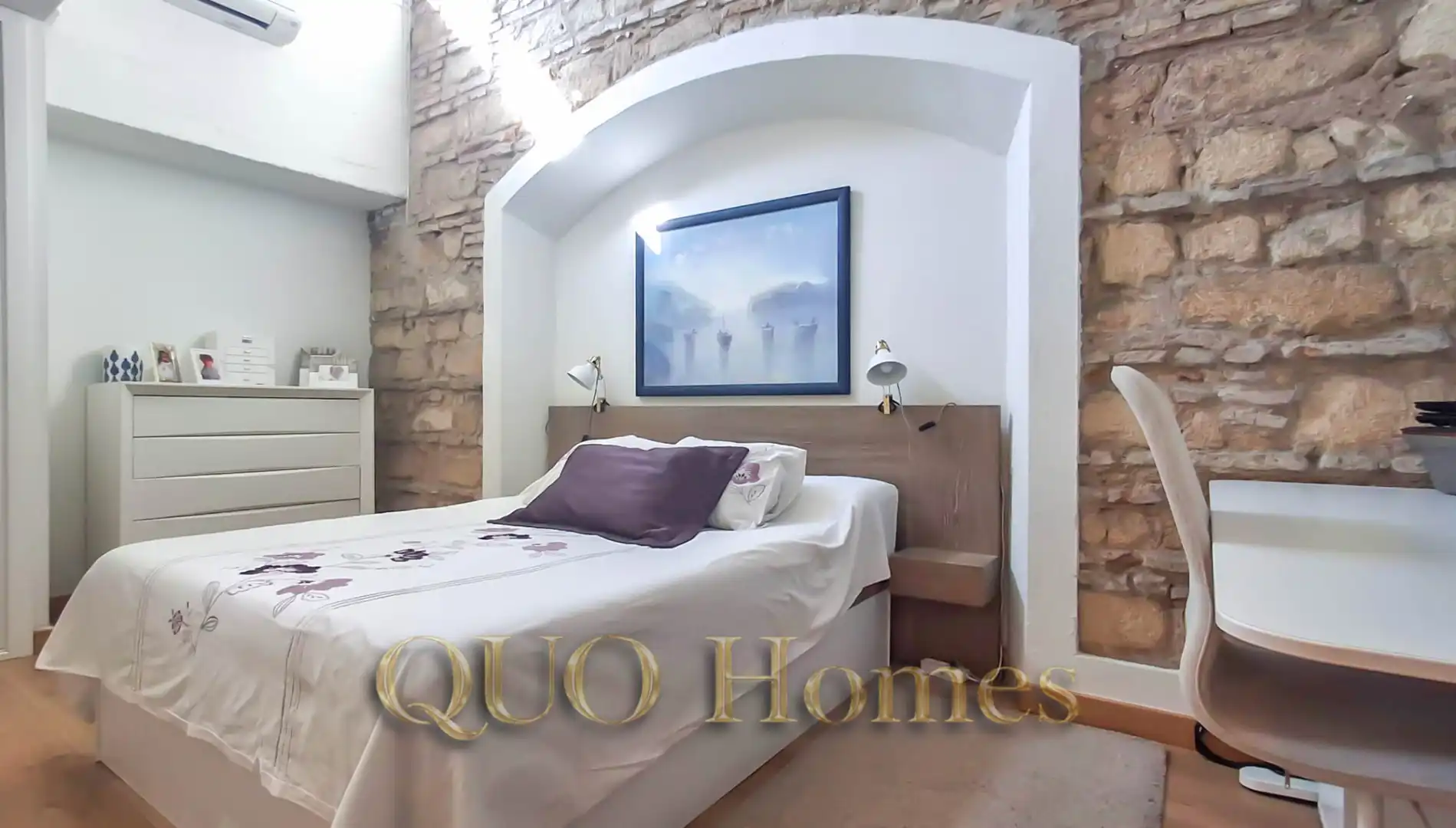 Schlafzimmer von Loft zum Verkauf in Jerez de la Frontera mit Klimaanlage und Abstellraum