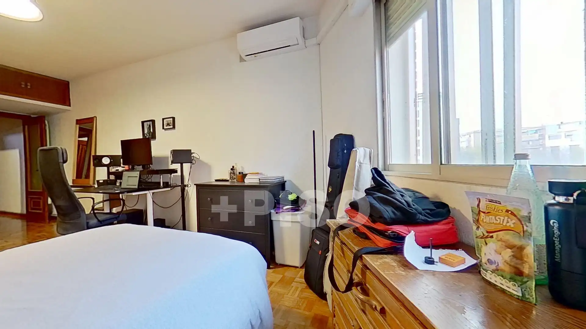 Bedroom of Flat for sale in Madrid  with Air Conditioner, Heating and Parquet flooring