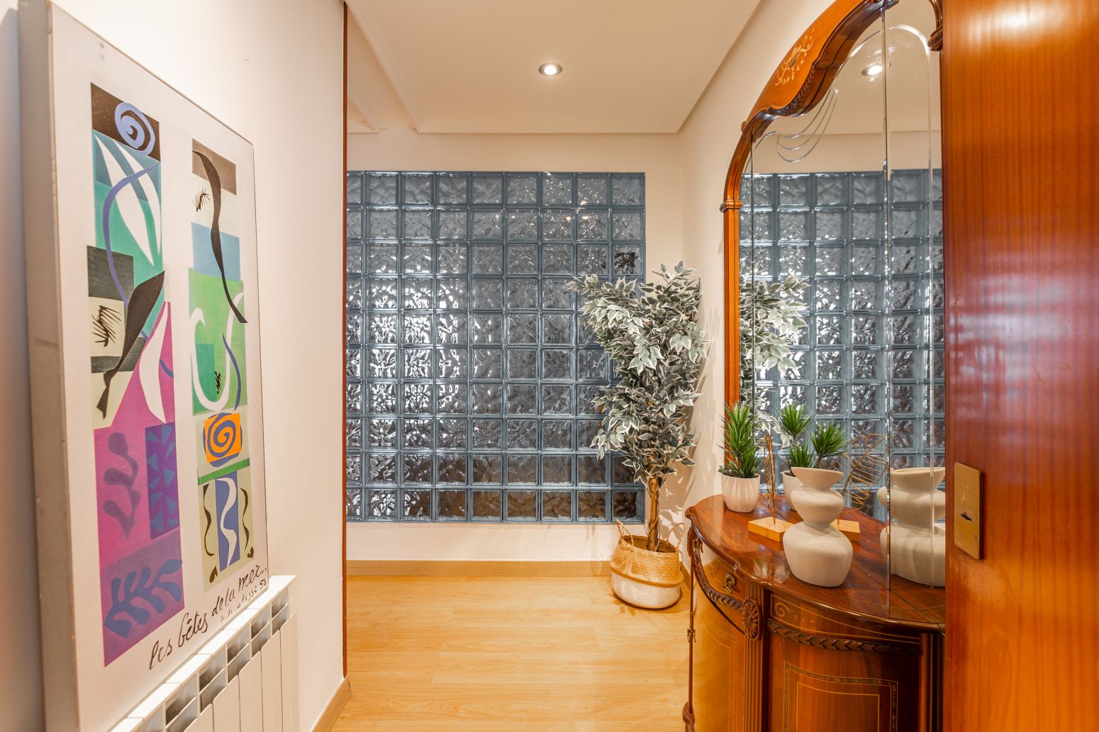 Piso en venta en Burlada / Burlata con Calefacción, Parquet y Amueblado