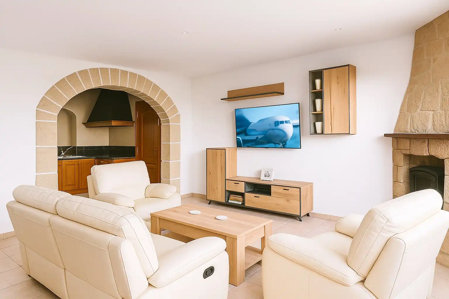 Sala d'estar de Casa o xalet en venda en Santa Cruz de Tenerife amb Calefacció, Terrassa i Moblat