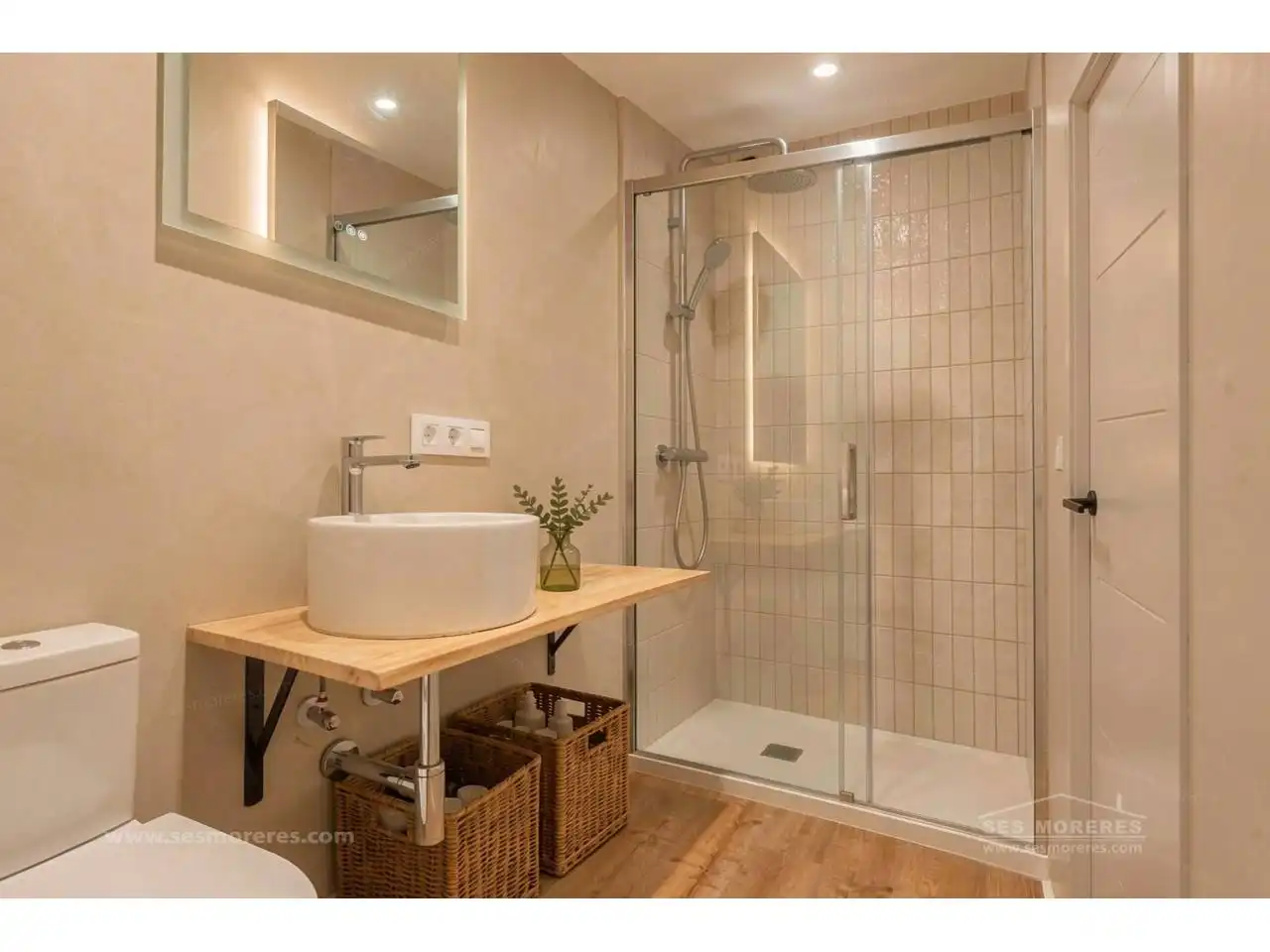 Baño de Casa o chalet en venta en Maó - Mahón con Aire acondicionado, Parquet y Terraza