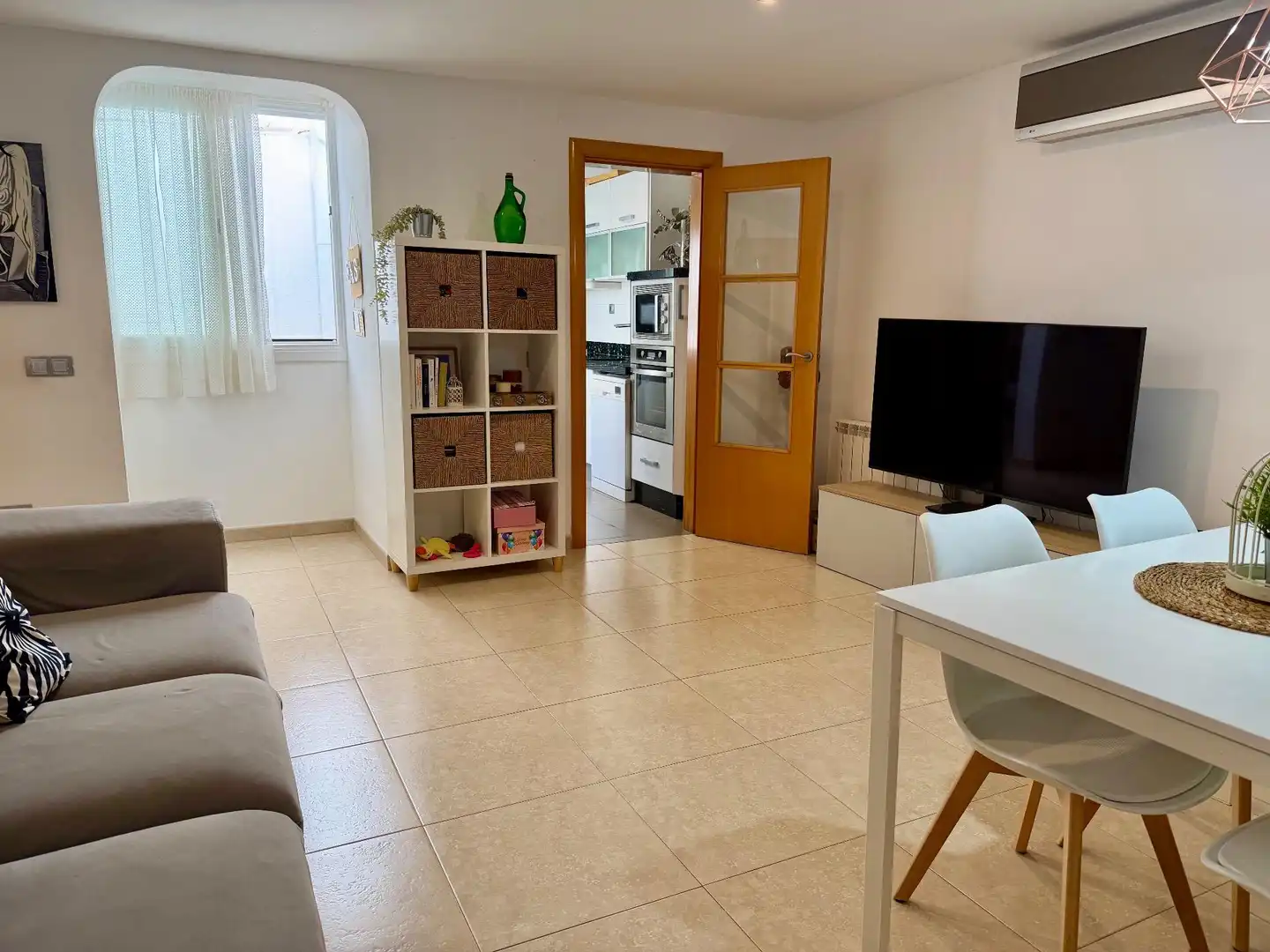Sala de estar de Ático en venta en Mataró