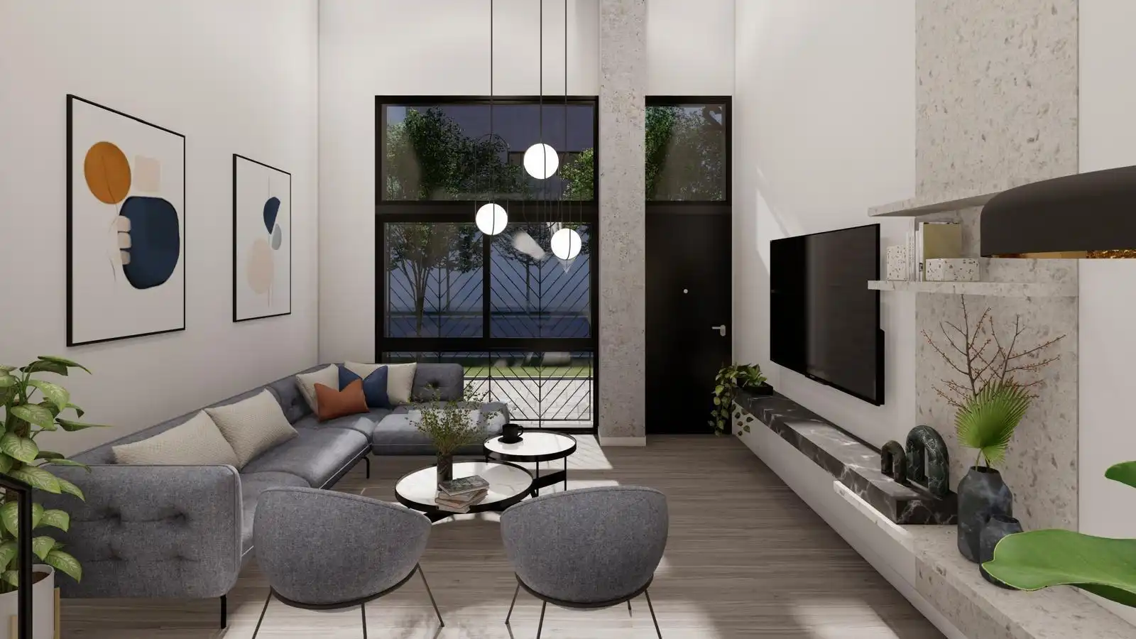 Sala de estar de Planta baja en venta en Murcia